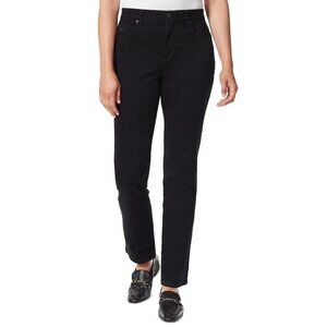 Gloria Vanderbilt Black Women Petite Jeans — 10P